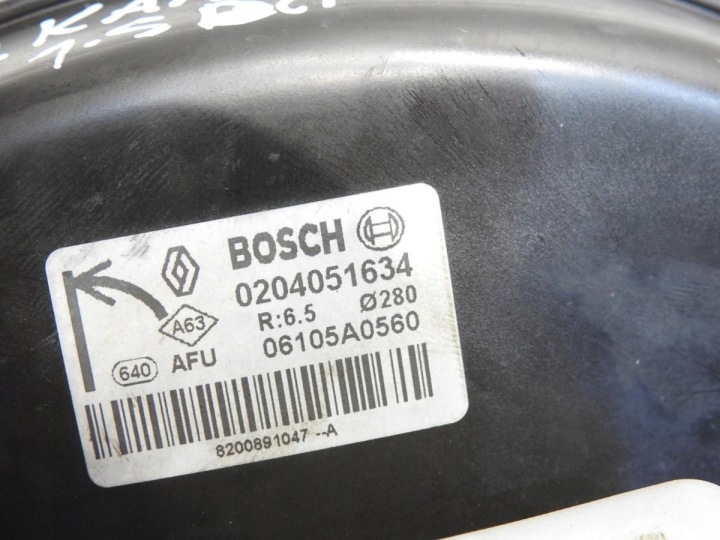 фото №6, Насос підсилювач renault kangoo ii 1.5 dci 8200891047 0204051634