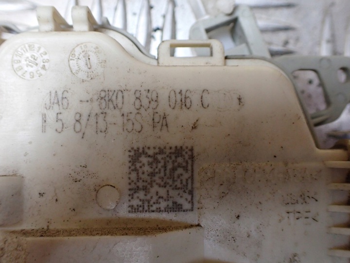 фото №9, Замок двері праві зад audi a4 b8 avant 2008r 3.0 tdi 8k0839016c 8t0837886b