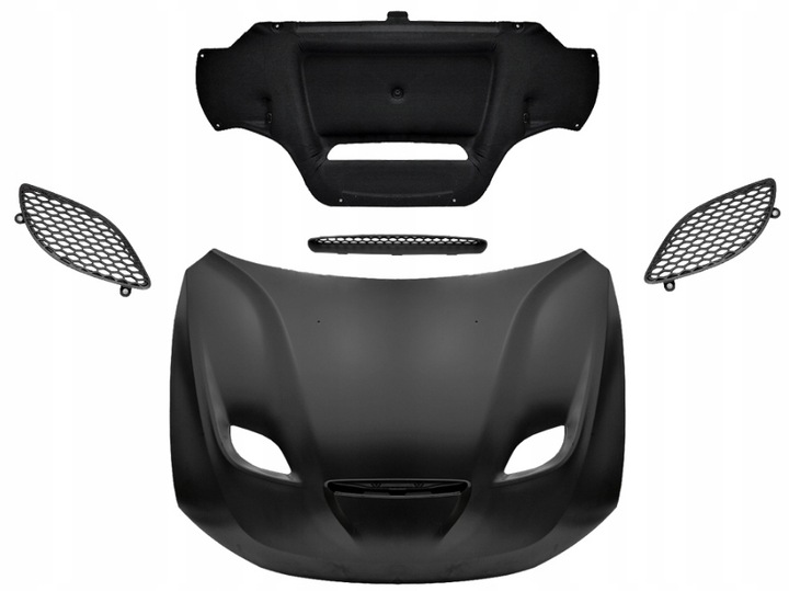 фото №1, Капот алюміній перед dodge durango 2014- srt