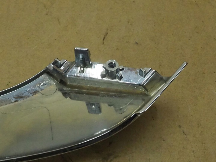 фото №14, Mitsubishi eclipse cross рестайлинг 2021- 21- планка левая нижняя хром бампера