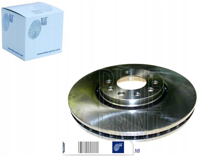 фото №1, Синий print диски тормозные 2szt cadillac bls