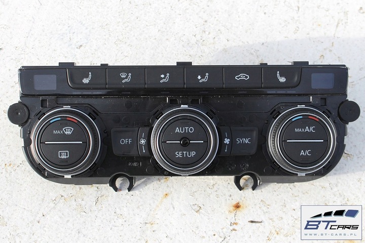фото №13, Vw golf 7 панель кондиционера климат 5g0907044r 5g0907044aa 5g0907044an 5g090