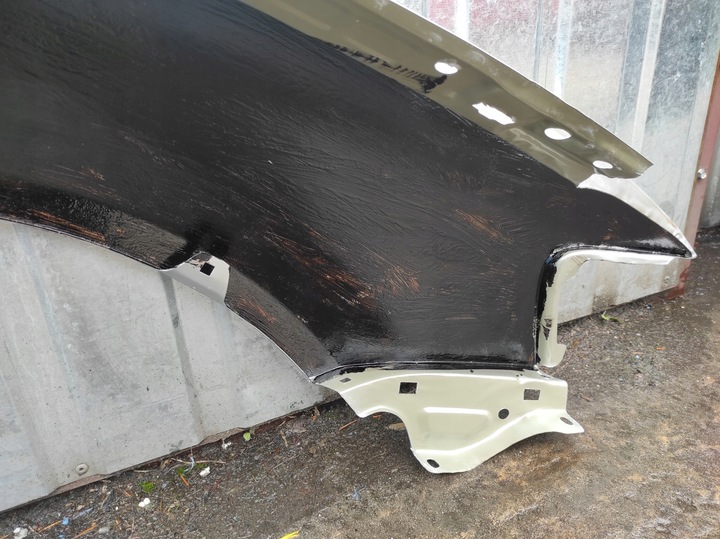 фото №10, Крило лівий vw passat b5 дорестайлінг la7w антигравійне покриття