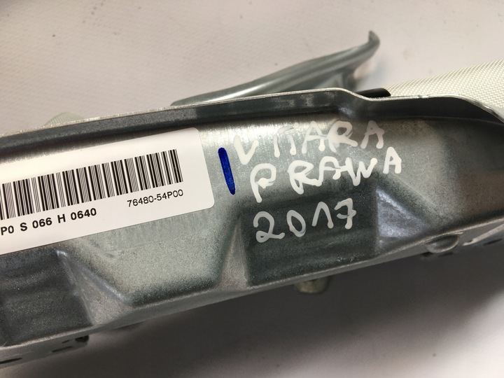 фото №15, Suzuki vitara iii 15- шторка подушка подушка безпеки права 76480-54p00 демонтаж