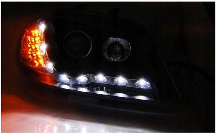фото №2, Лампи seat ibiza 6l 02-08r dayline led + поворот led.