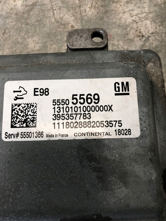 фото №5, Компьютер двигателя opel insignia b 2.0 cdti man 55505569