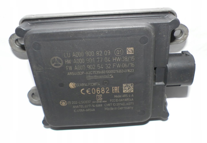 фото №1, Mercedes cla w118 w177 радар активного круиз-контроля дистроник a0009008209