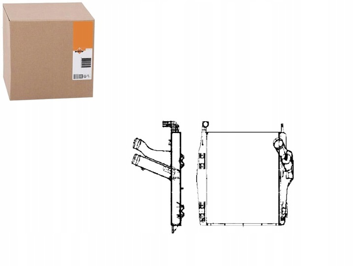 фото №1, Интеркулер mercedes actros atego axor 2 cito o 5