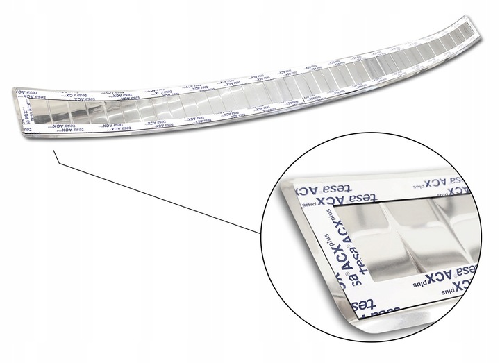 фото №8, Mazda mx-30 od 2020 r планка сталевий накладка na бампер зад