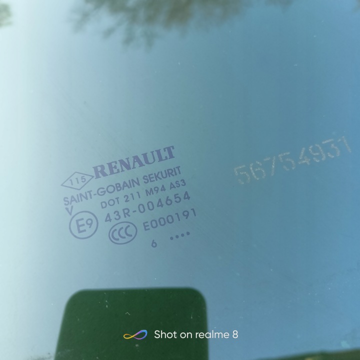 фото №9, Стекло двери левые зад renault megane iv hb 16r