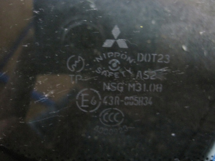 фото №7, Скло бокова mitsubishi grandis 06r права задня