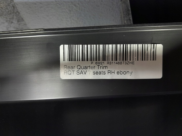 фото №9, Ford s-max mk1 боковина обивка багажника правая 6m21-r31148-bt