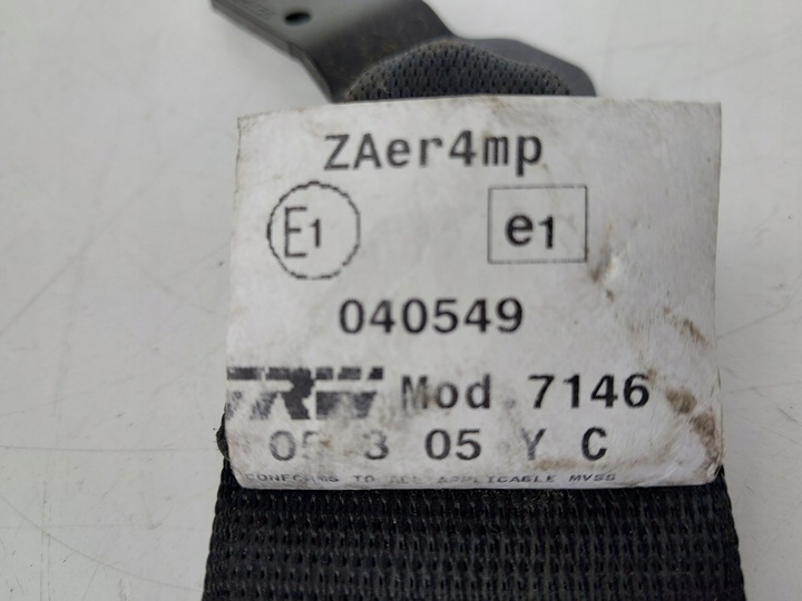 фото №6, Pas безпеки лівий перед 040549 s13400711070 33033481e bmw x3 e83