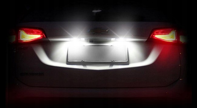 фото №9, Подсветка номерного знака регистрационный лампочки led do volvo s40 v50 c30 s60