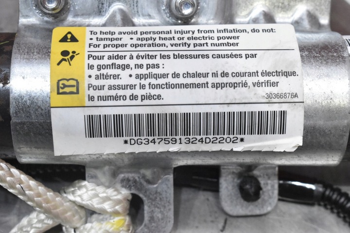фото №6, Подушка безпеки повітряна подушка шторка права chevrolet hhr 1 i 05-11