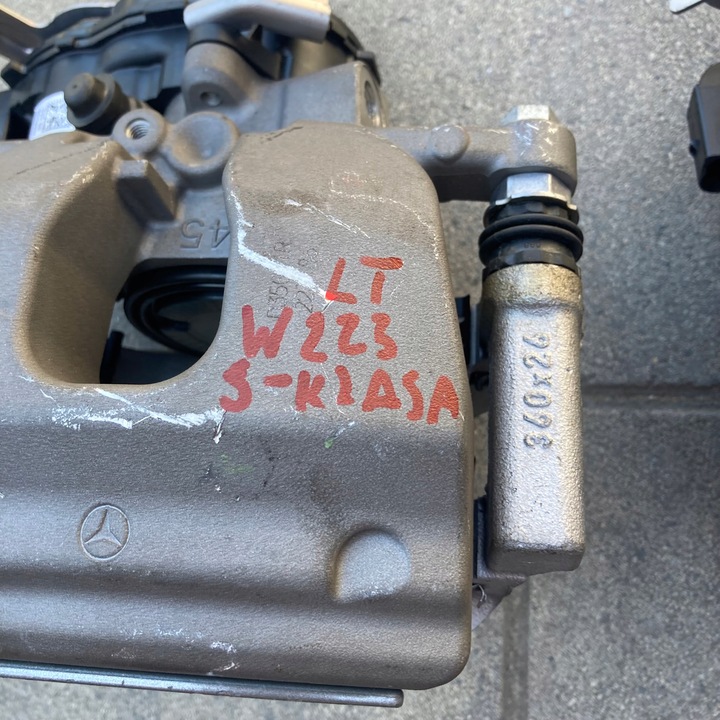 фото №6, Mercedes s-klasa w223 супорт гальмівний з двигун лівий зад 360x26