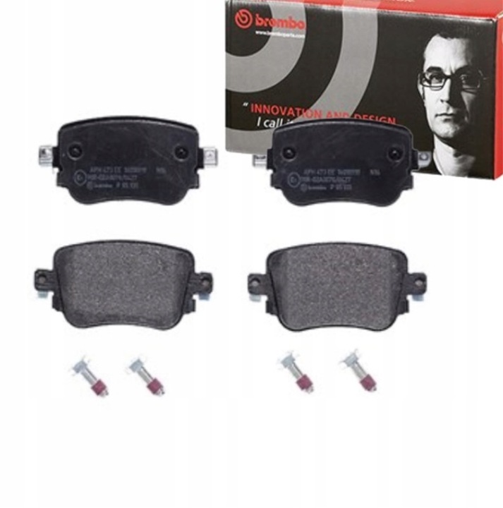 фото №1, Тормозные колодки тормозные зад do vw caddy iv 1.6 tdi 2.0