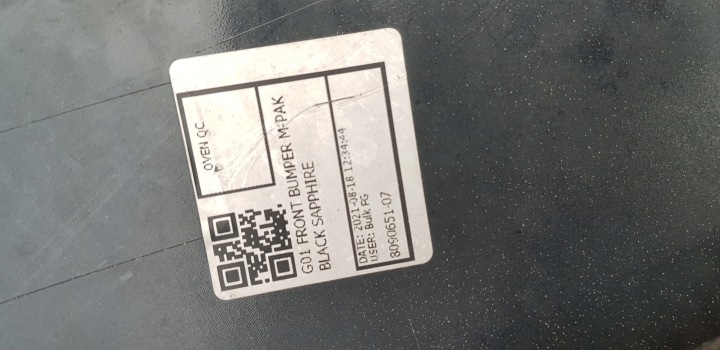 фото №12, Bmw x3 g01 x4 g02 м-пакет бампер передній, na pdc