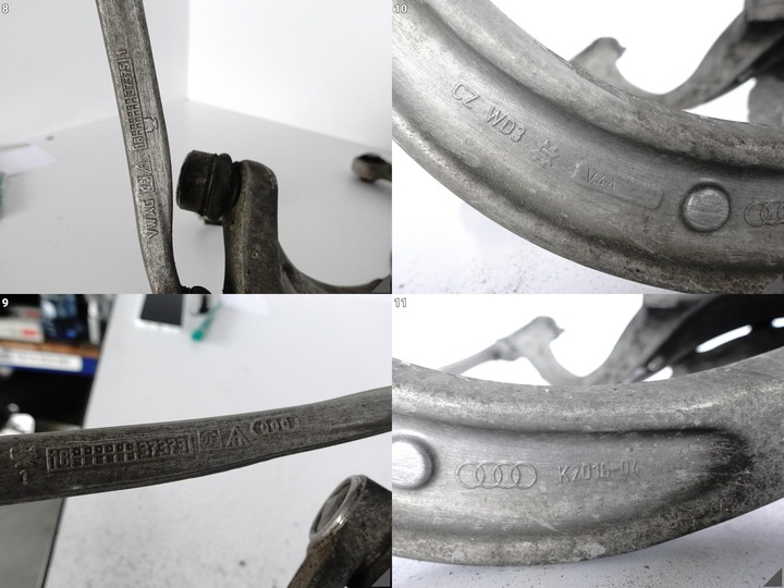 фото №9, Audi a4 8w0 a5 8w6 b9 15- рестайлинг подвешивание поворотный кулак рычаги перед r