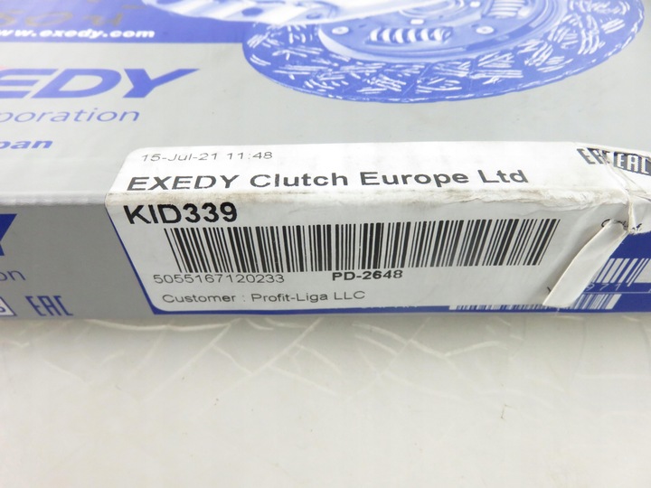 фото №2, Диск зчеплення hyundai santa fe ii 2.7 kid339