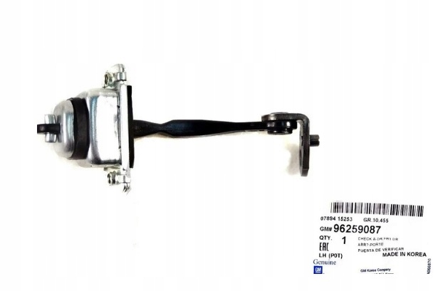 фото №1, Daewoo lanos обмежувач двері перед лівий оригінальний номер 96259087