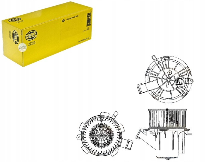 фото №1, Hella вентилятор повітродувка hella 4518301600 4518300