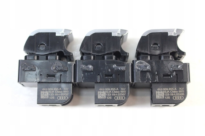 фото №15, Audi e-tron кнопки стекло 4k0959855a 4k0959851c 4k0 959 855 etron a6 a7 a8