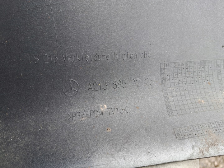 фото №7, Mercedes e-klasa w213 універсал бампер зад задній a2138852225