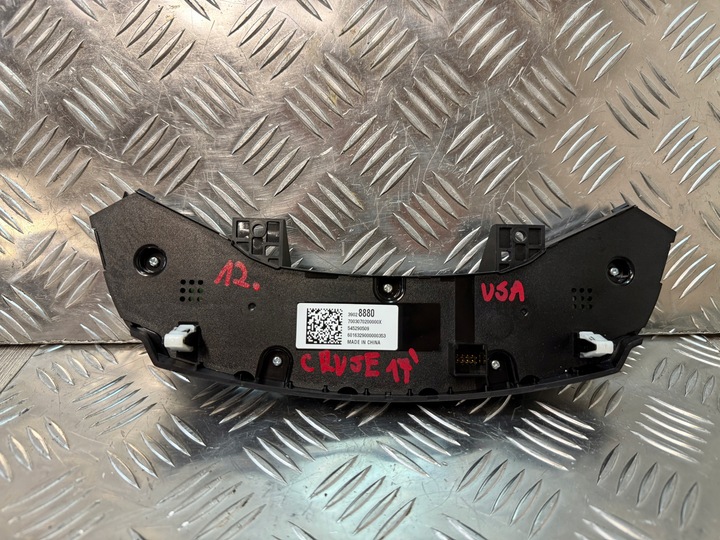 фото №8, Chevrolet cruze ii 16- usa панель керування кондиціонера повітропровід 39028880