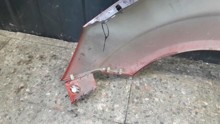 фото №10, Крило правий перед ford fiesta mk5 помаранчевий