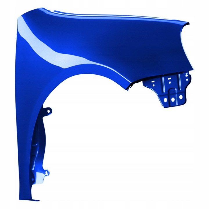 фото №4, Blu крило vw golf v 5 lb5r праві синій 03-09 перед хетчбек оцинковка