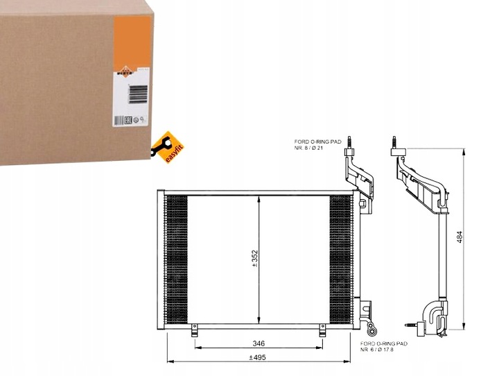 фото №11, Радиаторов кондиционера nrf 35976 1513110