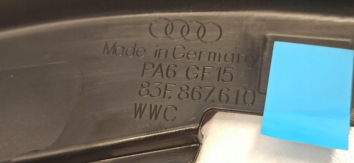 фото №3, Audi q3 рамка двері правий перед 83f867610