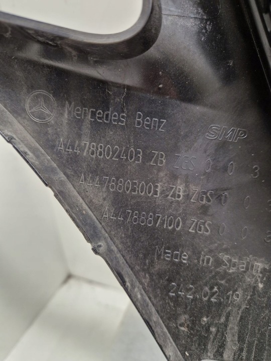 фото №8, Mercedes решётка amg решётка радиатора v класс 447 w447 ii рестайлинг a4478802403