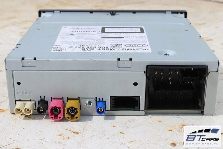 фото №6, Audi a3 набор mmi панель + монитор + считыватель 8v0035874c 8v0919603c 8v085727