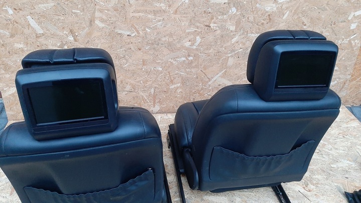 фото №6, Сиденья диван обшивки mercedes w221 рестайлинг массажи dvd słuchawki