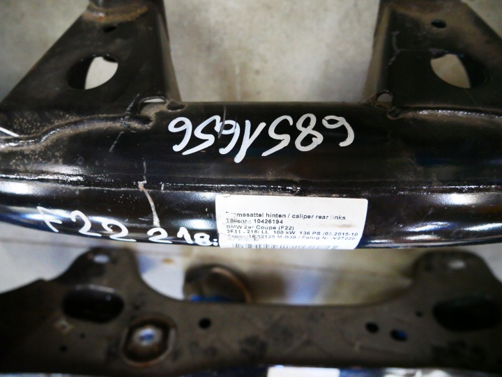 фото №10, Bmw f20 f21 f30 f32 f36 балка підвіски зад підрамник візок jak новий 6851656