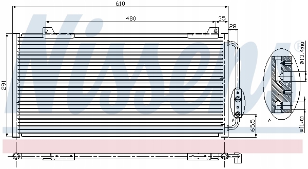 фото №2, Радиаторов кондиционера конденсатор do rover 45 i