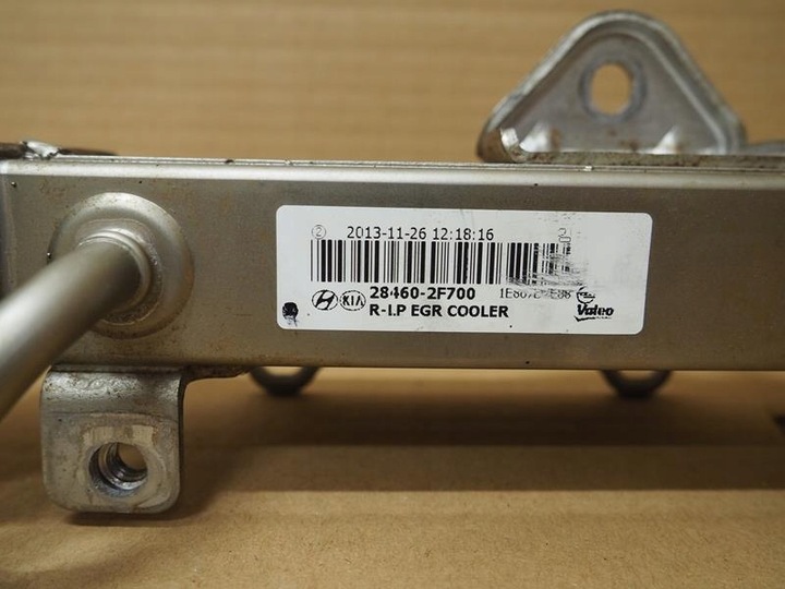 фото №3, Радиатор выхлопных газов egr hyundai ix35 2.0 crdi d4ha