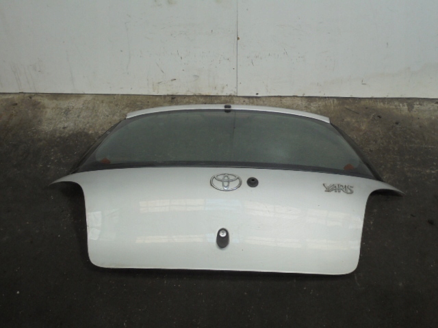 фото №10, Toyota yaris i p1 03-05 крышка крышка багажника стекло 5d hb рестайлинг fl