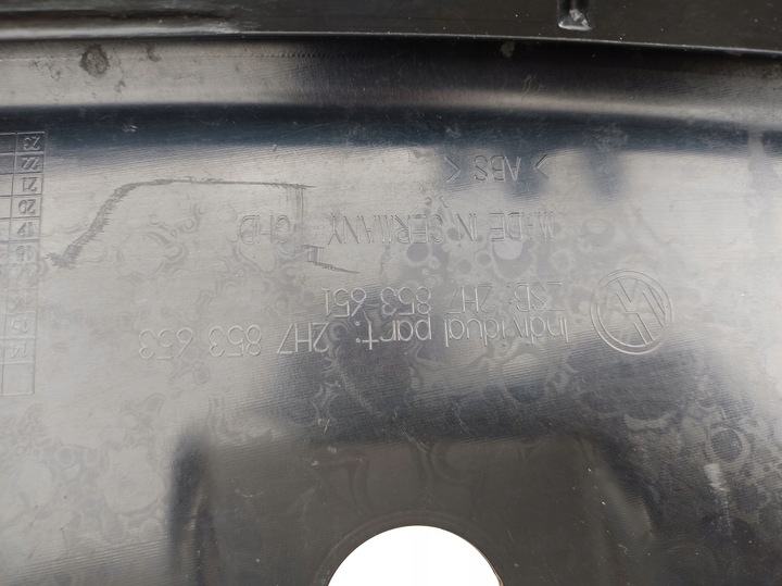 фото №10, Vw amarok 2h7 рестайлінг решітка решітка радіатора пофарбований 2h7853651 mdg124r