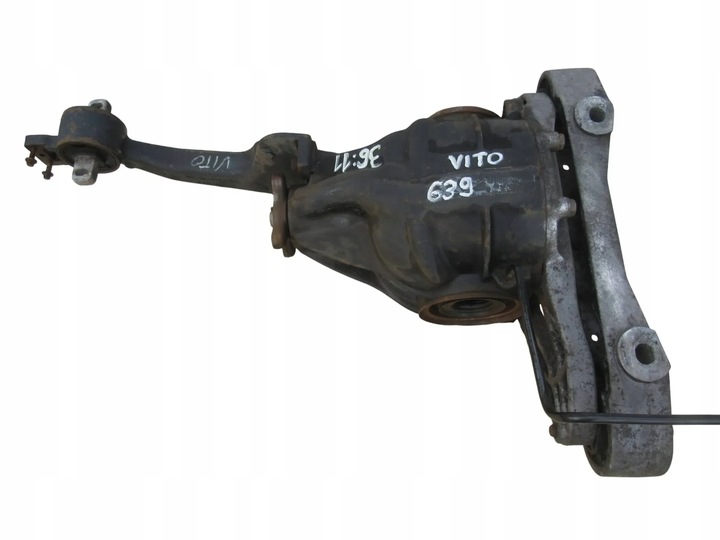 фото №6, Mercedes-benz vito viano w639 38:11 міст задній комплектний диференціал диференціал