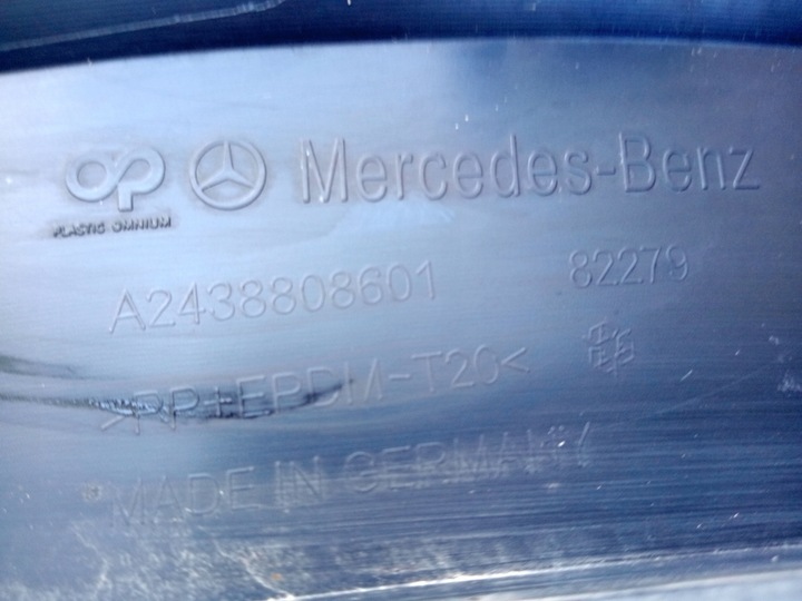 фото №11, Mercedes eqb w243 права планка крила перед 2019r-