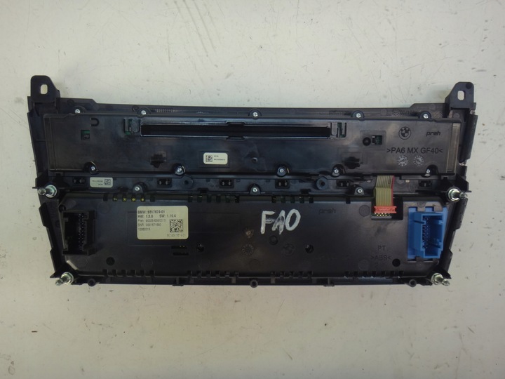 фото №11, Панель клімат кондиціонера підігріваємих wentylowanych сидінь bmw f10 f11