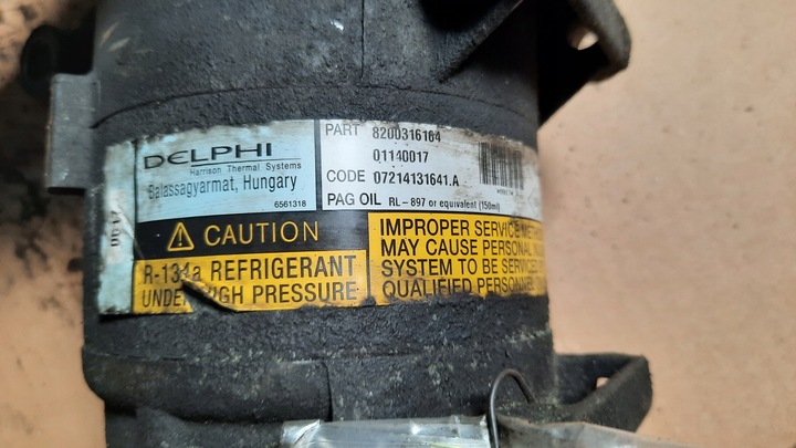 фото №6, Компресор кондиціонера renault megane 1.5d 04r