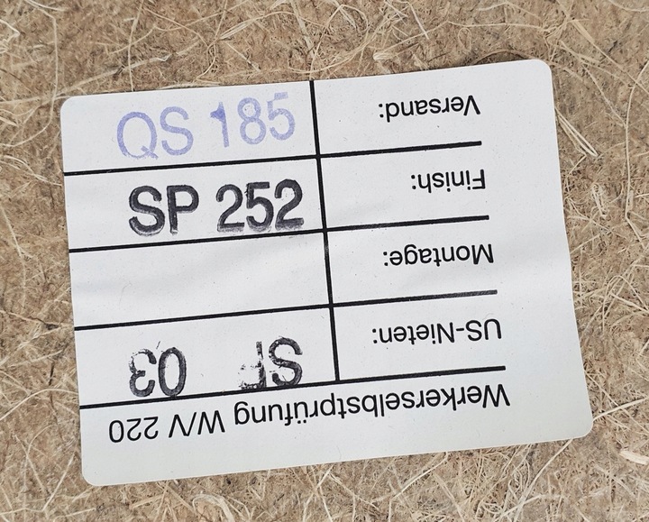 фото №9, Оббивка боковина праві перед mercedes w220 європа