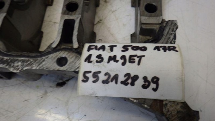 фото №8, Pół блок  двигуна fiat 500 1.3 mjet 55263885 55212839