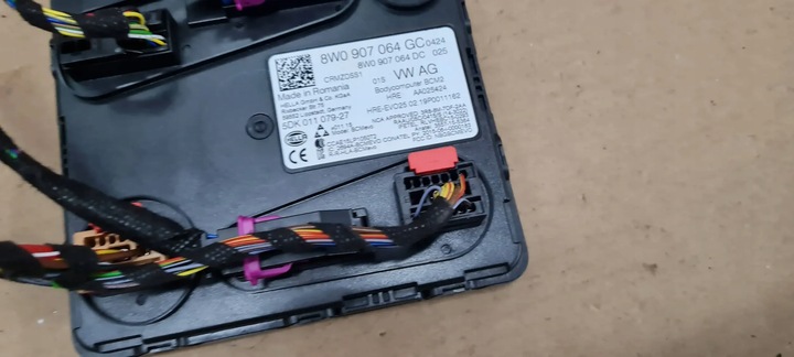 фото №10, A4 b9 8w модуль блок управления комфорта 8w0907064dc a5 8w