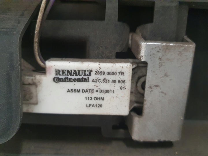 фото №12, Задний бампер renault grand scenic iii 850180003r 850220040r