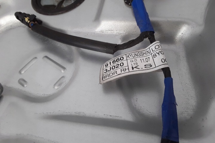 фото №7, Подъемник задней правой стёкла hyundai ix55 834803j000 3.0l дизель 176kw